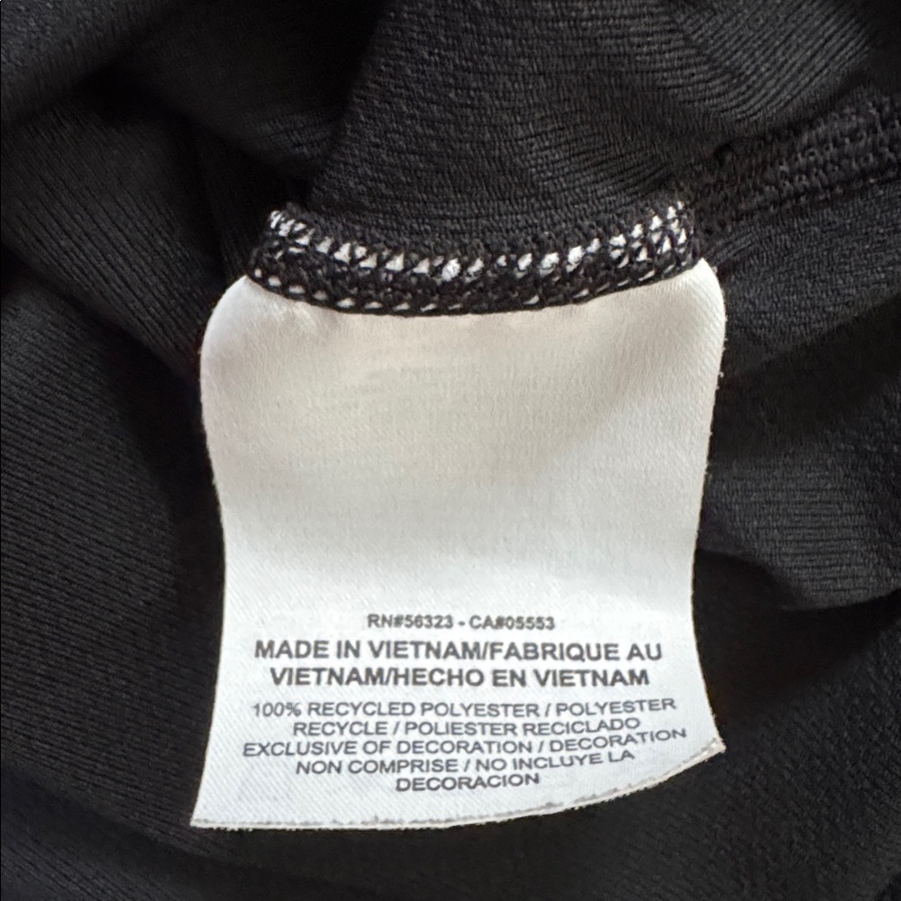 Nike Running Quarter Zip Pullover. Men’s Large. Black - Picture 3 of 4